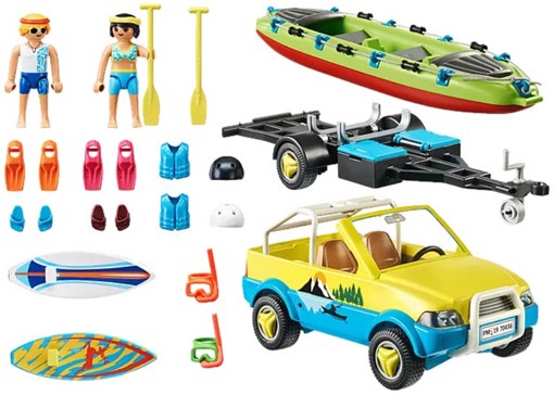 Набор Пляжный автомобиль с каноэ Playmobil 70436
