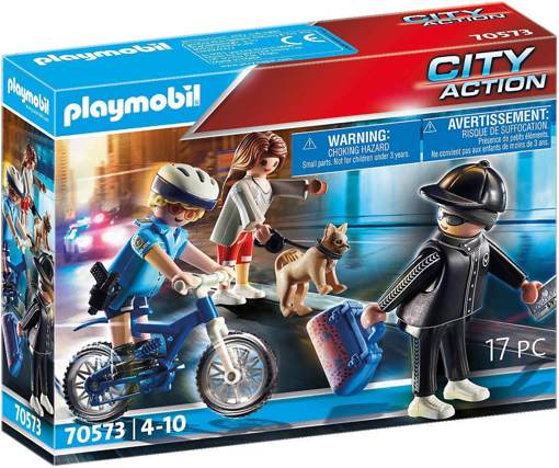 Набор полицейских велосипед Playmobil 70573