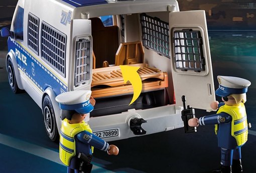 Набор Полицейский фургон Playmobil 70899 свет, звук