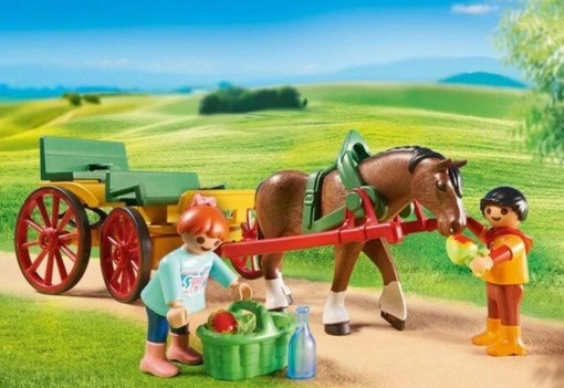 Набор Повозка с лошадьми Playmobil 6932 