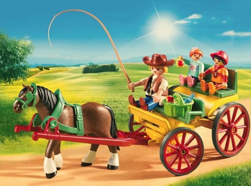 Набор Повозка с лошадьми Playmobil 6932 