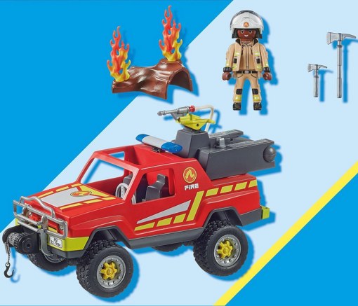 Набор Пожарно-спасательная машина Playmobil 71194