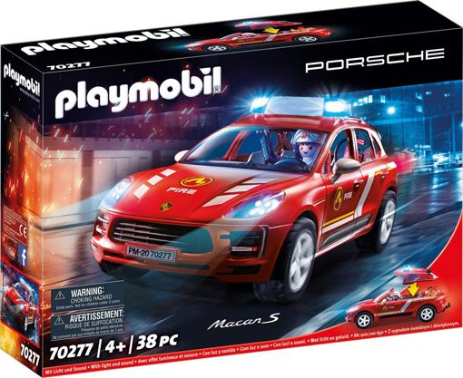 Набор Пожарный автомобиль Porsche Macan Playmobil 70277 свет, звук - фото