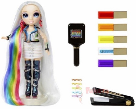 Набор Rainbow High Hair Studio с куклой Rainbow Raine