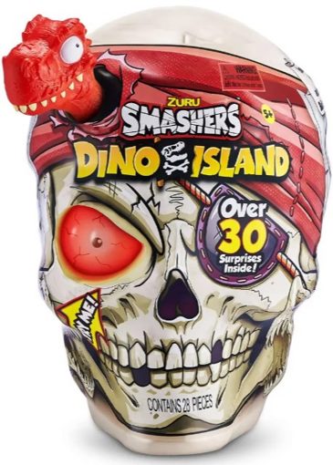 Набор Smashers Dino Island Гигантский череп красный