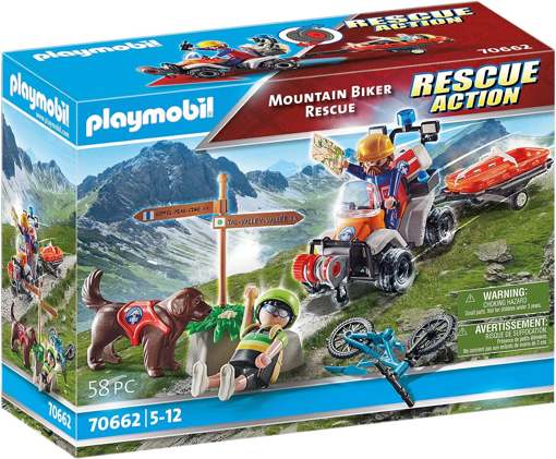 Набор Спасение горного велосипедиста Playmobil 70662