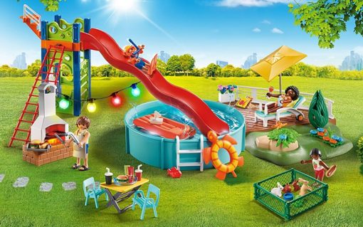 Набор Вечеринка у бассейна Playmobil 70987 (свет)