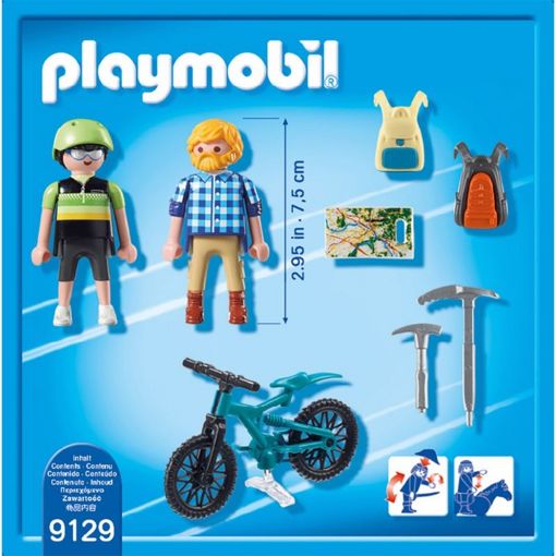 Набор Велосипедист и путешественник Playmobil 9129