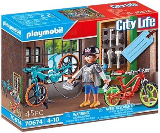 Набор Велосипедная мастерская Playmobil 70674