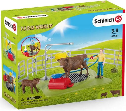 Набор Веселая мойка для коровы Schleich 42529