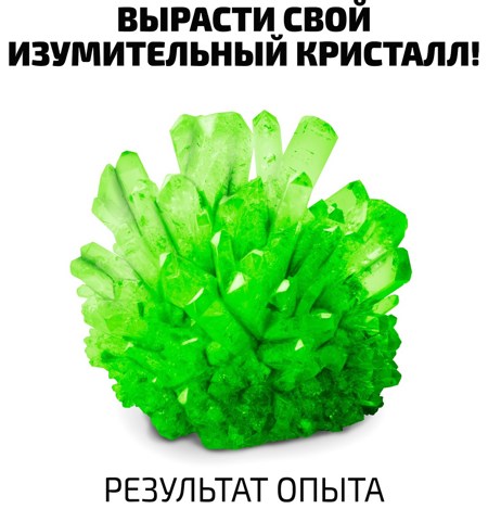 Набор "Вырасти кристалл" светится в темноте, зеленый National Geographic 36024