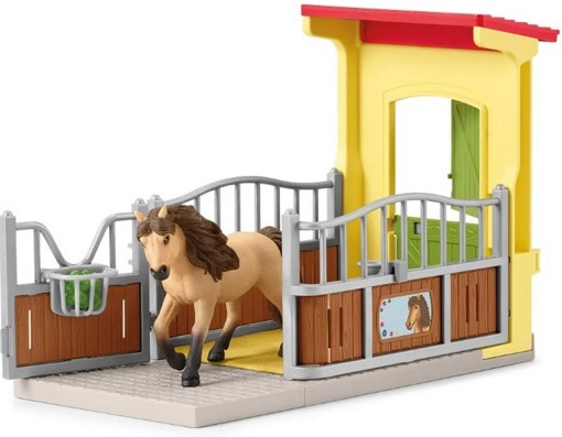 Набор Загон для пони с исландским пони-жеребцом Schleich 42609 - фото