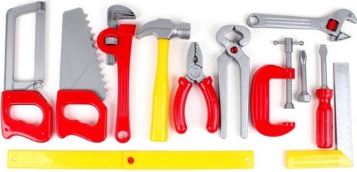 Набор инструментов в чемодане 13 предметов Technok Toys 5880