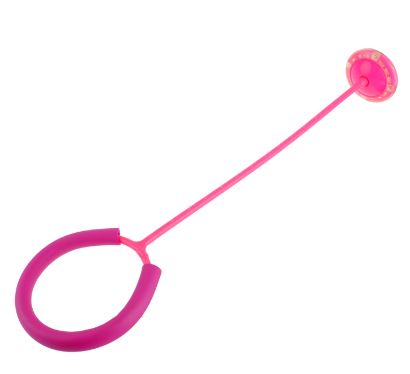 Нейроскакалка "Движение" розовая со световыми эффектами