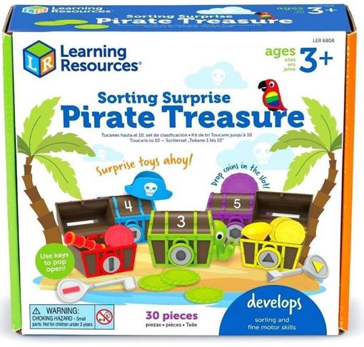 Обучающий набор Замки и ключи. Пиратское сокровище Learning Resources LER6808