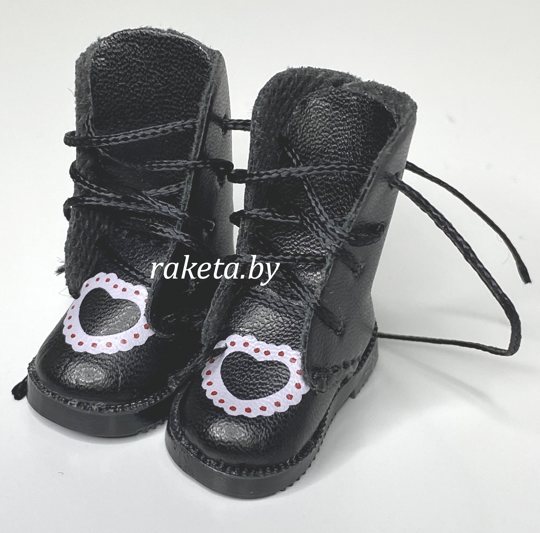 Обувь для кукол Блайз сапожки черные