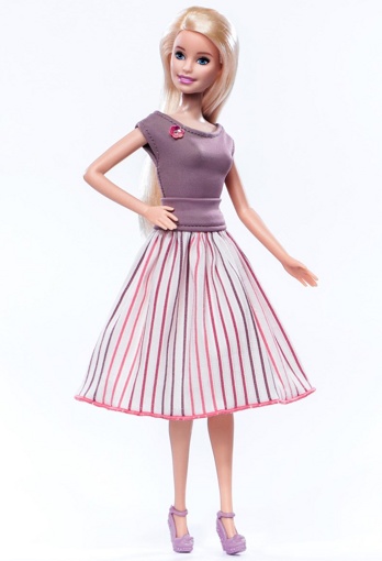 Одежда для кукол Барби Боди и юбка 11078-4