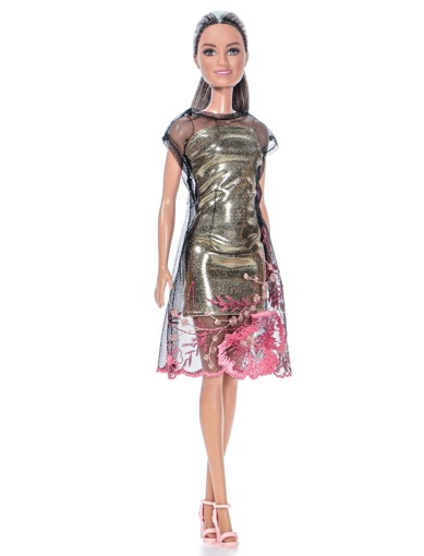Одежда для кукол Барби Два платья с поясом 11284-8