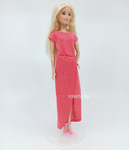 Одежда для кукол Барби Каралловое платье 11119