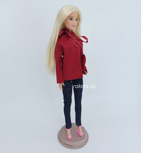 Одежда для кукол Барби Куртка красная