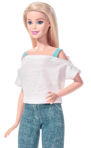 Одежда для кукол Барби Майка и джинсы 112259