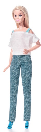 Одежда для кукол Барби Майка и джинсы 112259