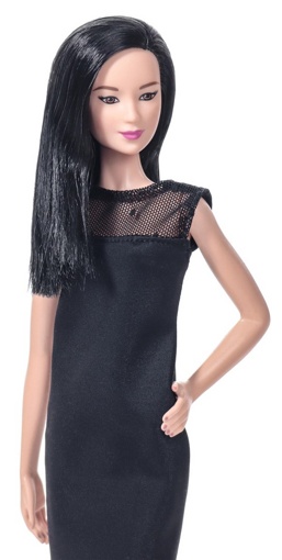Одежда для кукол Барби Платье черное 