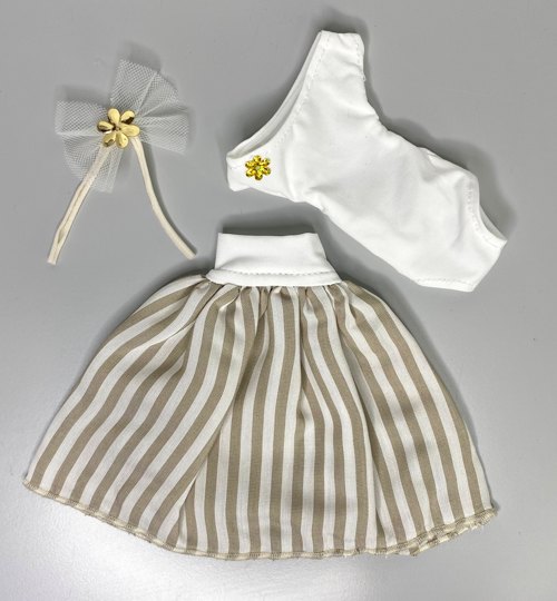 Одежда для кукол Барби Боди и юбка 11078-3