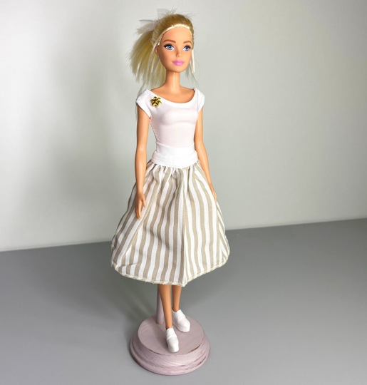Одежда для кукол Барби Боди и юбка 11078-3