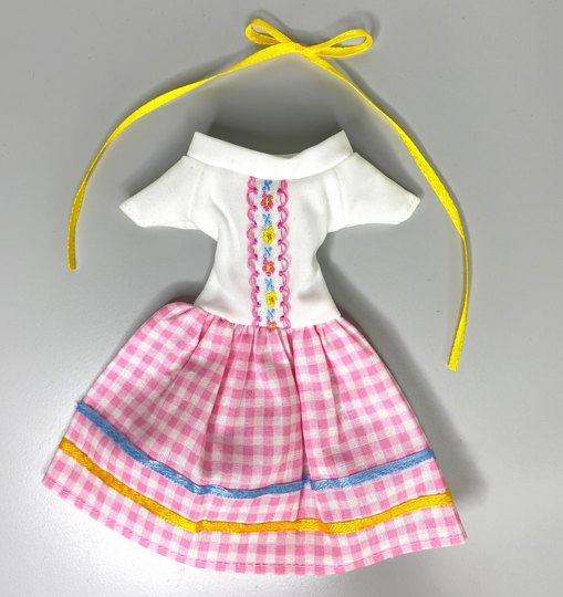 Одежда для кукол Барби Розовое платье 11245-1