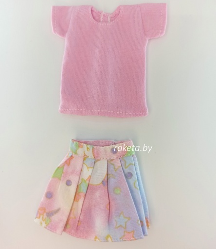 Одежда для кукол Блайз Комплект юбка майка 1