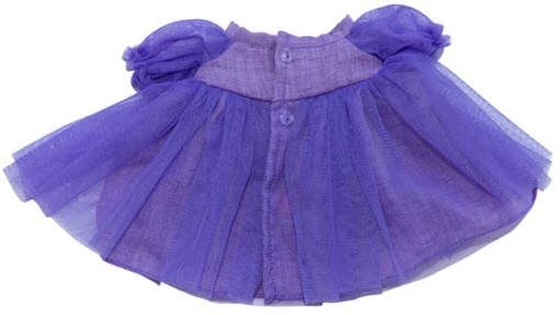Одежда для Зайки Ми 18 см Фиолетовое платье OSidS-458 Budi Basa
