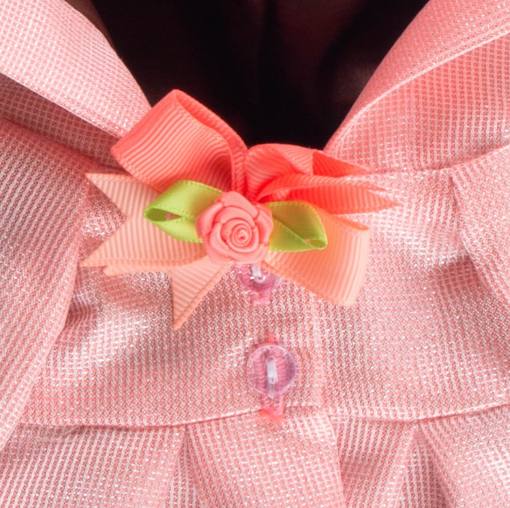 Одежда для Зайки Ми 18 см Плащ светло-розовый блестящий OSidS-324 Budi Basa