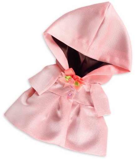 Одежда для Зайки Ми 23 см Плащ светло-розовый блестящий OSidM-324 Budi Basa