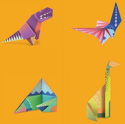 Набор для творчества Оригами Динозавры Djeco 08758