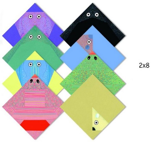 Набор для творчества Оригами Полярные животные Djeco 08777