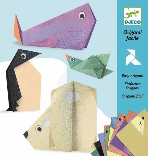 Набор для творчества Оригами Полярные животные Djeco 08777