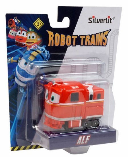 Паровозик Альф в блистере Роботы-поезда Silverlit 80156