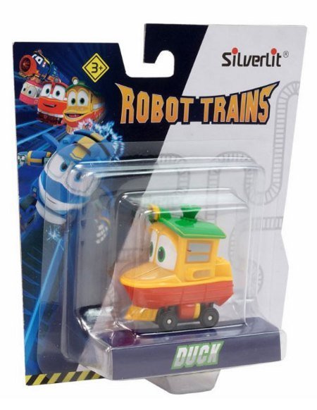 Паровозик Дак в блистере Роботы-поезда Silverlit 80157