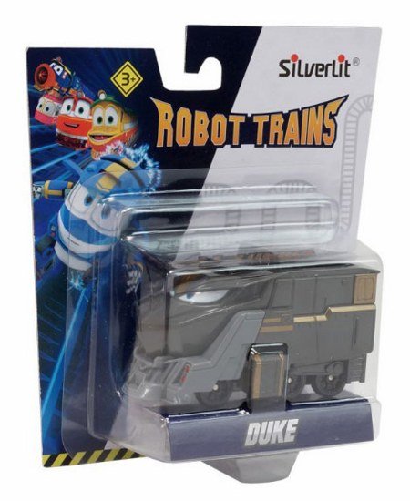 Паровозик Дюк в блистере Роботы-поезда Silverlit 80160