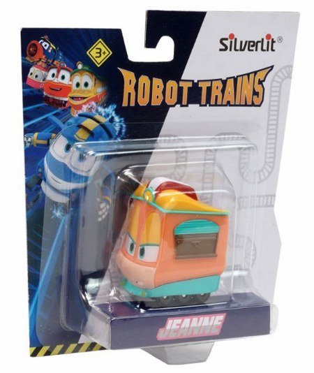 Паровозик Джин в блистере Роботы-поезда Silverlit 80161
