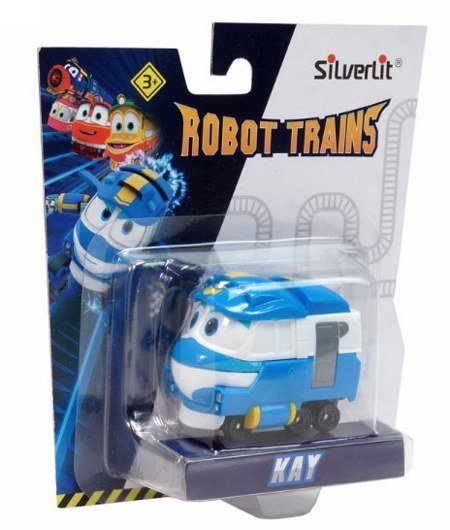 Паровозик Кай в блистере Роботы-поезда Silverlit 80155