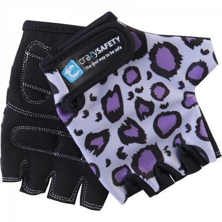 Перчатки Purple Leopard Crazy Safety