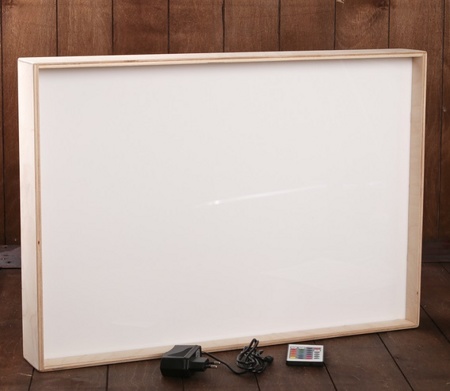 Планшет для рисования песком с белой подсветкой ForSandArt 42х60 см