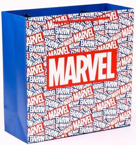 Подарочный пакет Marvel 30х30х12 см 7425192