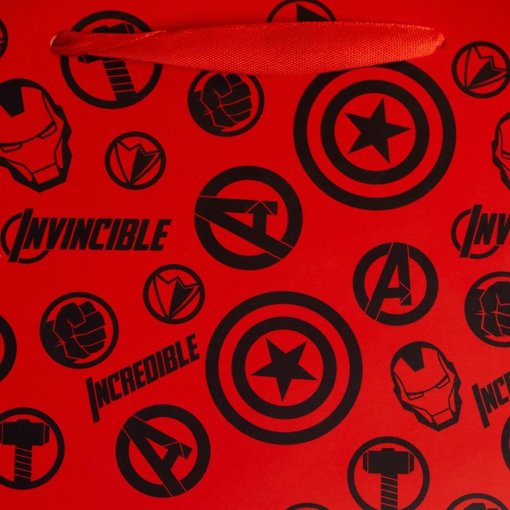 Подарочный пакет Marvel Мстители 23х27х11,5 см 4628765