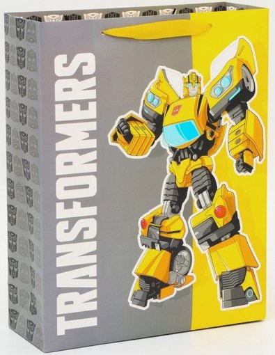 Подарочный пакет Transformers Трансформеры 31х40х11,5 см 7153525