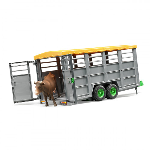 Прицеп для перевозки животных с коровой Bruder 02227