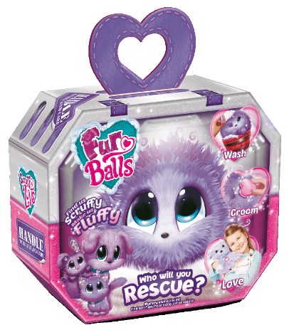 Пушистик-потеряшка Фиолетовая коробка Fur Balls 635SLP01 (Scruff-A-Luvs)