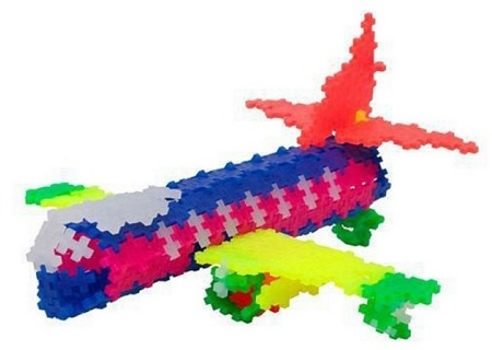 Разноцветный конструктор для создания 3D моделей Plus Plus 4024